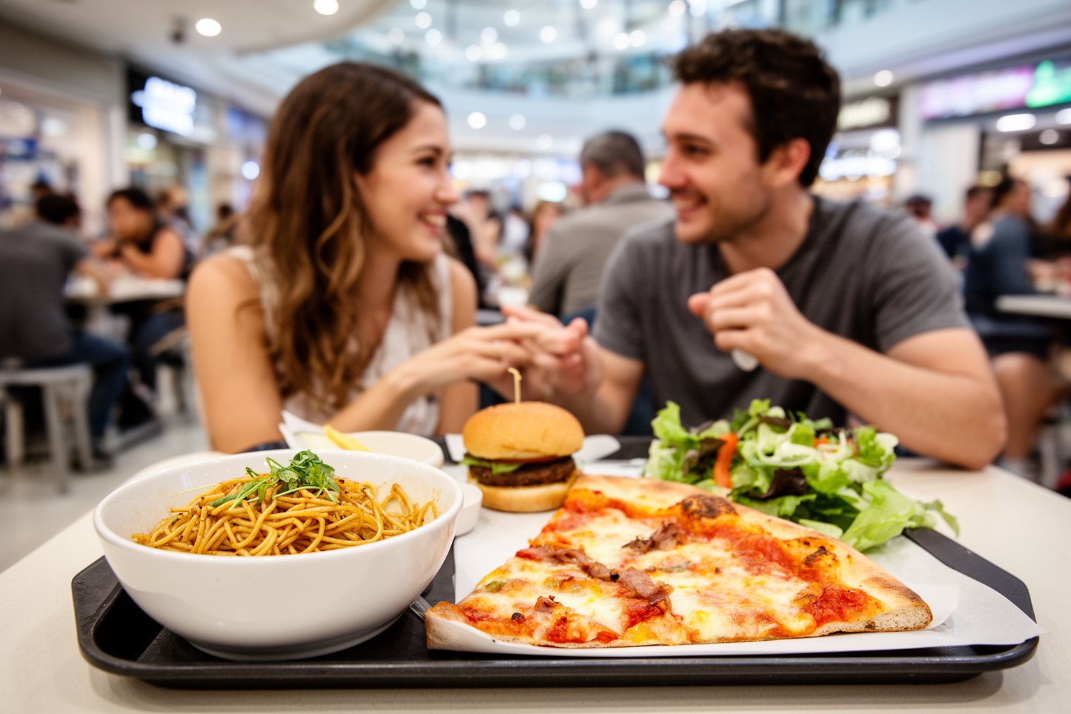 Sea World Orlando Restaurants: 10 Spots Worth Finding Tray of international dishes at the Expedition Café food court
