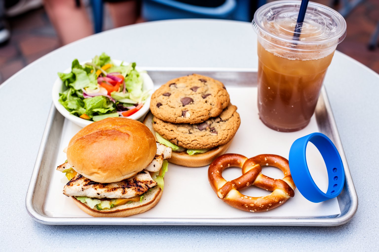 Budget-Friendly Eats at Disney World: A Park-by-Park Guide Quick-service meal tray with an entrée, dessert and drink at Disney World
