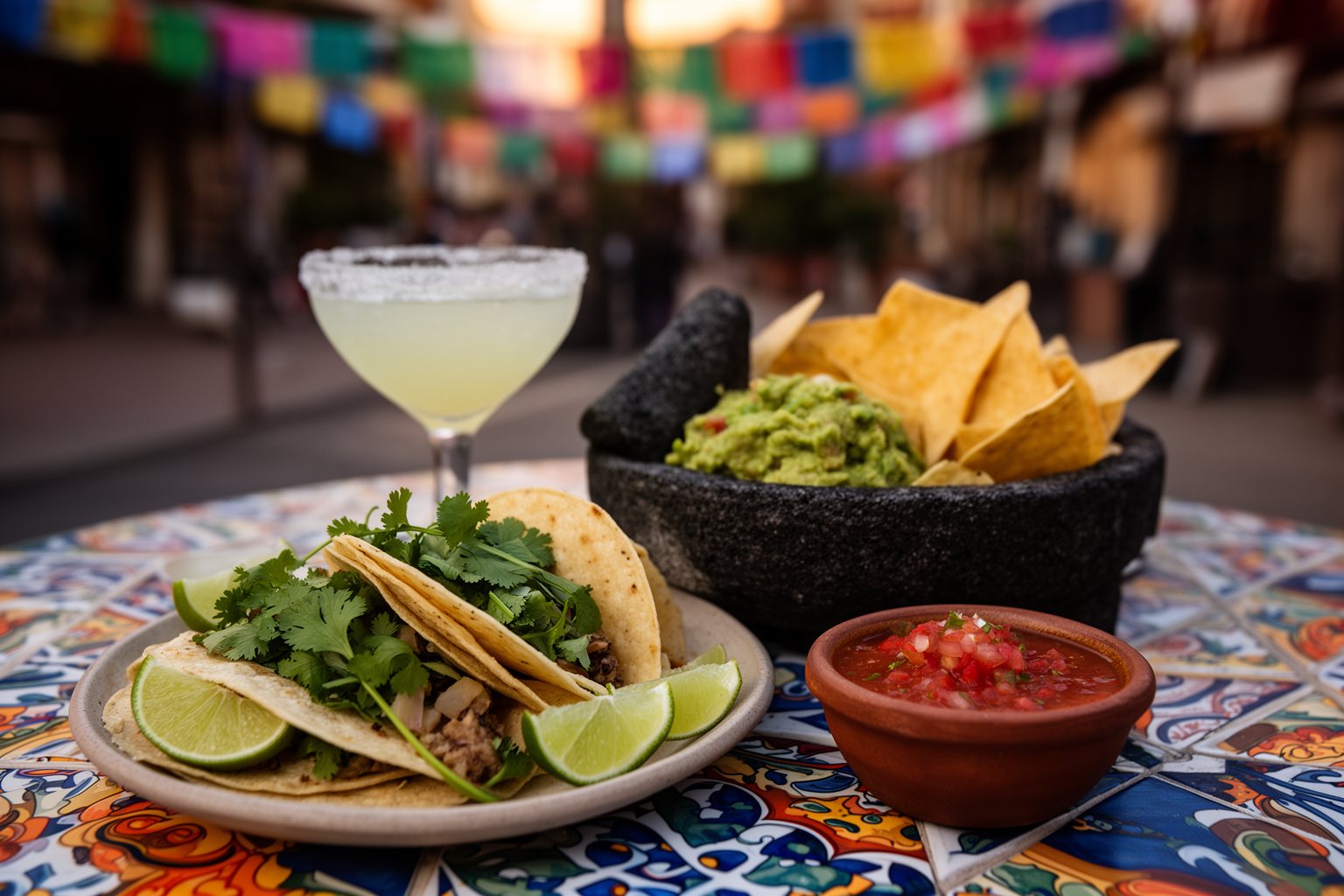 10 Must-Try Restaurants at Universal Studios Florida: Your Ultimate Guide Street tacos, guacamole and a margarita at Antojitos at Universal CityWalk