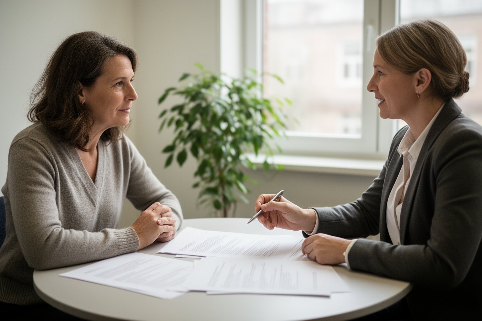 The Secret to Making Money in Your Sleep: Best Passive Income Side Gigs Couple discussing stocks and bonds with a financial adviser at a round table