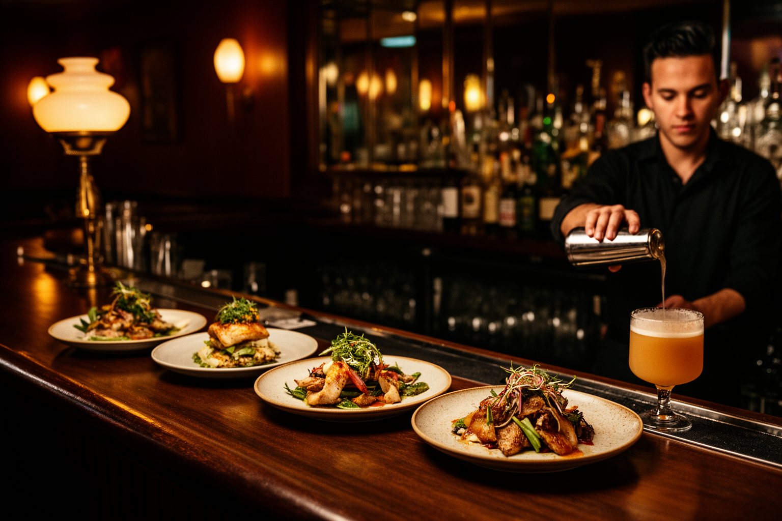 Las Vegas Foodie Spots: 8 Off-Strip Eateries Worth the Trip Creative small plates served in a retro downtown Las Vegas bar with vintage decor