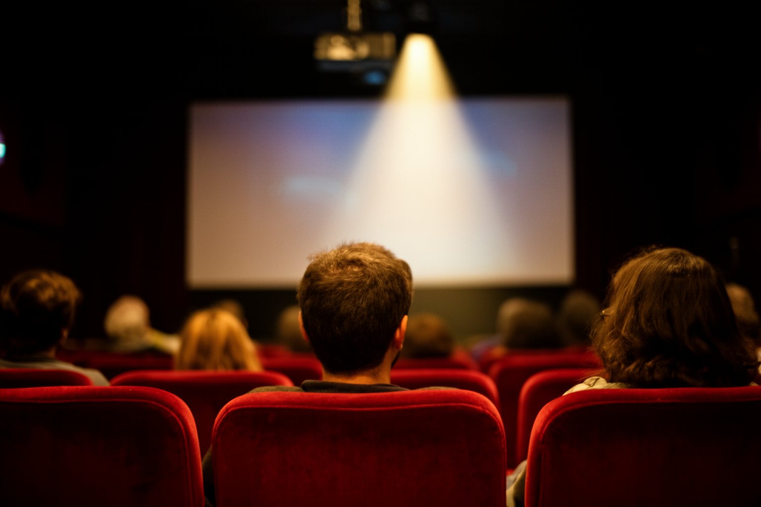 10 Best Movies You've Probably Never Seen Viewers watching an underrated film in a small arthouse cinema lit by the projector beam
