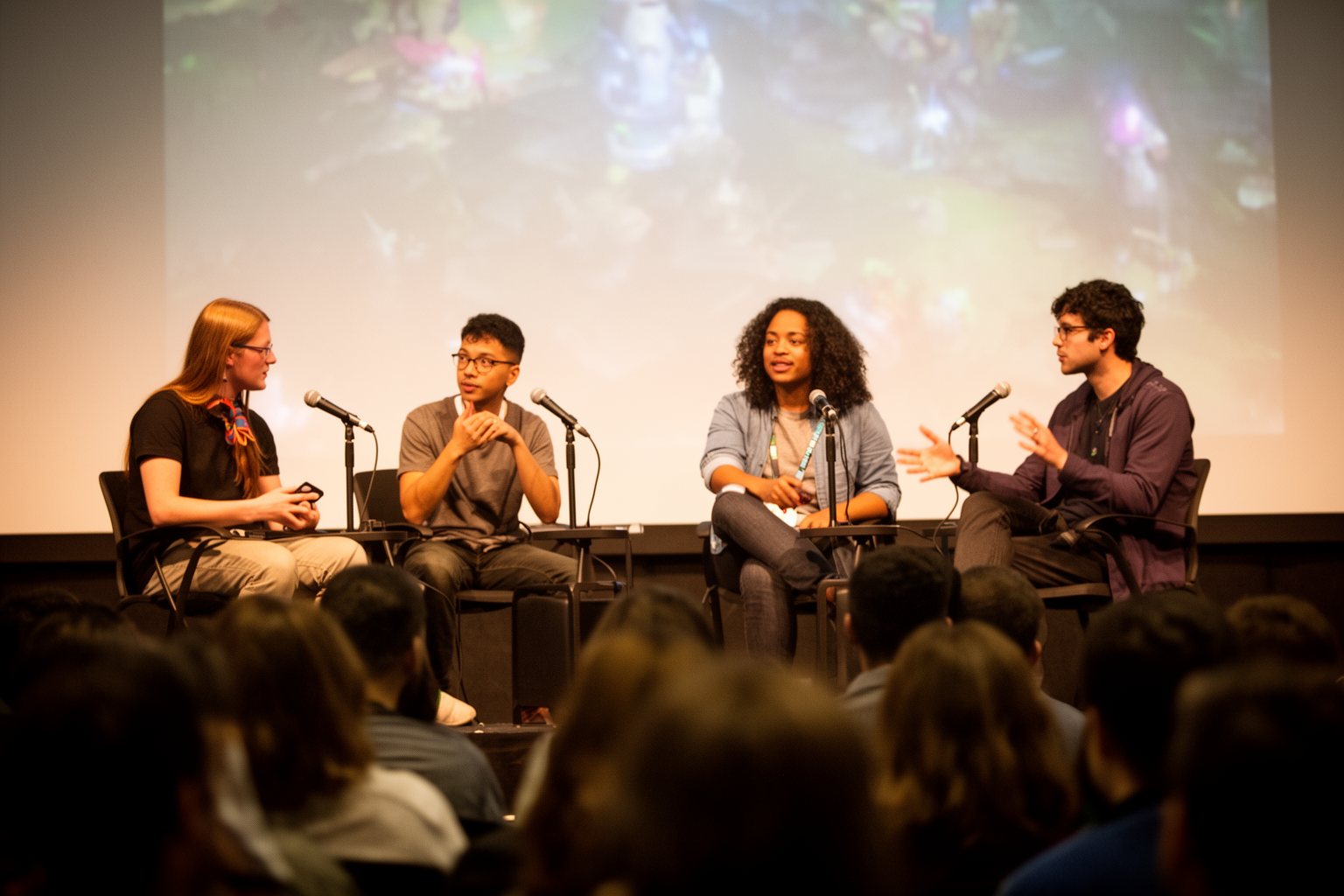 AI in PC Gaming: How It Powers Realistic Game Worlds Developers debating fairness and AI in games on a conference panel
