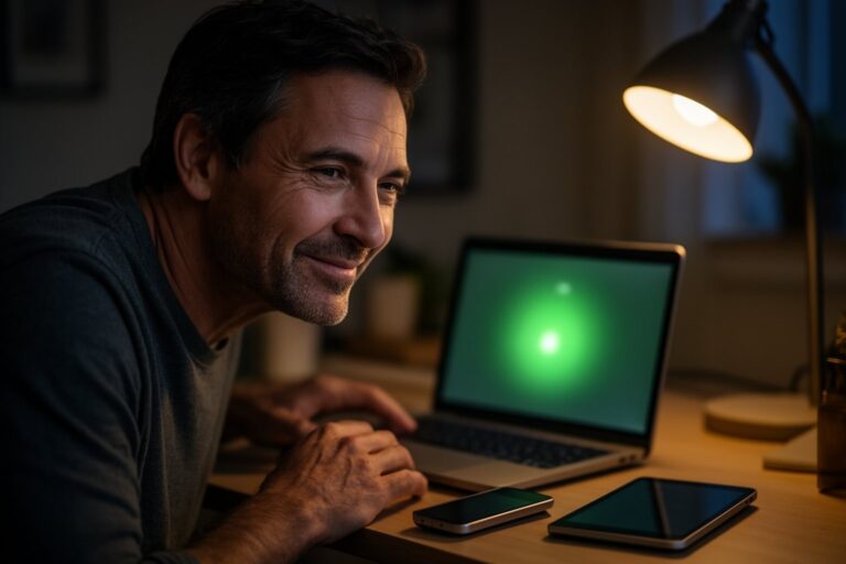Unveiled: Top 10 Antivirus Software You Must Try in 2022! Man checking the security scan on his laptop at home, choosing antivirus software