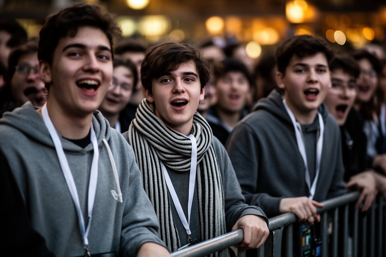 The Esports Industry: How Pro Gaming Became a Goldmine Excited fans with scarves and lanyards queuing to enter an esports tournament